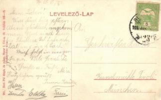 Budapest II. Hűvösvölgy, Schüller Gy. hárshegyi vendéglője, kerthelyiség. Hűvösvölgyi út 84. Bíró Pá...