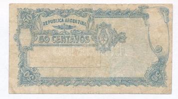 Argentína 1947 (1948-1950). 50c T:III- tűly.
Argentina 1947 (1948-1950). 50 Centavos C:VG needle ho...