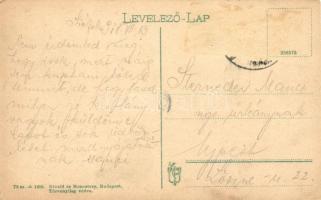 Siófok, Strandfürdői bár, "V" jelet mutató hölgy