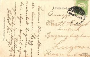 Módos, Jasa Tomic; Fő utca, szálloda, piac. Weigand Henrik kiadása / main street, hotel, market