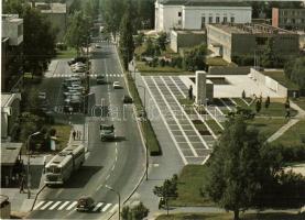 8 db MODERN autóbuszos motívumlap, magyar Ikarus autóbuszok, főként megíratlan / 8 MODERN autobus mo...