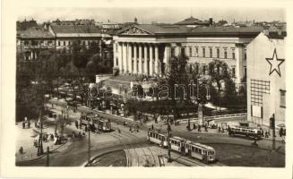 10 db MODERN főként megíratlan magyar villamosos motívumlap, Budapest, Szombathely, Debrecen / 10 MO...