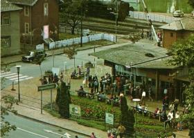 10 db MODERN megíratlan magyar vasútállomásos motívumlap, Balatoni állomások / 10 MODERN unused Hung...