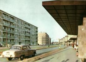 10 db MODERN magyar autós motívumlap, főként megíratlan / 10 MODERN Hungarian auto motive cards, mos...