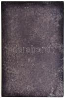 Kászonyi Géza (1873-1943) 1943. "Magyarországi Kárpát Egyesület" fém plakett, hátoldalon &...