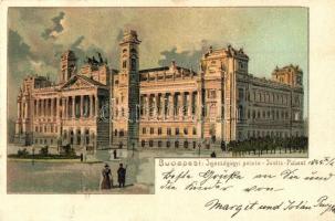1899 Budapest V. Igazságügyi palota