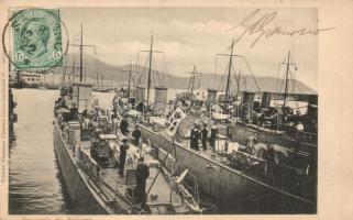 Salerno, Regina Marina / Italian Royal Navy, Lampo-class destroyers, TCV card