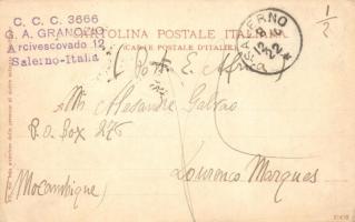 Salerno, Regina Marina / Italian Royal Navy, Lampo-class destroyers, TCV card