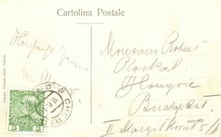 Cres, Cherso; kikötő. Vittorio Stein / port