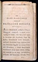 [Szekér Joakim Alajos]: [Magyarok eredete, a régi és mostani magyaroknak nevezetesebb tselekedeteivel]. 2. köt. [Pest], [1808], [Hartleben]. Megviselt félbőr kötésben, címlapja, az első tizenkét oldal és a tartalomjegyzék egy része hiányzik.
