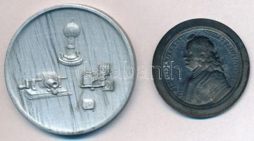 DN "II. Rákóczi Ferenc" fém lemezérem (38mm) + Amerikai Egyesült Államok DN "New Jers...