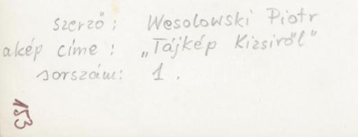 Orosz, magyar és görög szélmalom, 2 db vintage feliratozott fotó és 1 db másolat, 15x10 cm és 24x18 ...