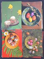 Kb. 115 db MODERN húsvéti üdvözlőlap / Cca. 115 MODERN Easter greeting cards