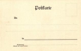 Schneeberg, Entrée im Eisenbahn-Hotel Hochschneeberg / railway hotel interior. C. Ledermann Jr