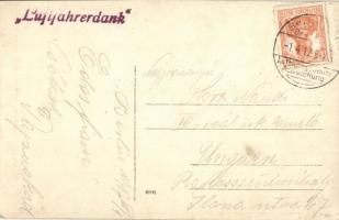 1913 Berlin, Luftkriegsbeute Ausstellung, Luftfahrerdank / Air warfare exhibition, photo. So. Stpl