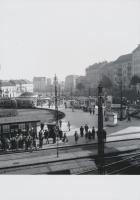 cca 1968 Budapest, Moszkva téri látkép, Kotnyek Antal (1921-1990) fotóriporter hagyatékában található vintage negatív mai nagyítása, 25x18 cm