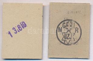 Szerencs DN 50f (2x) "Szerencsi Cukorgyár" T:I-
Adamo SZR-2.5