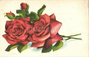 14 db MODERN virágos motívumlap, néhány másodpédánnyal / 14 MODERN flower motive cards, some duplica...