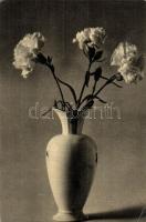 38 db MODERN fekete-fehér virágos motívumlap, néhány másodpéldánnyal / 38 MODERN black and white flower motive cards, some duplicates