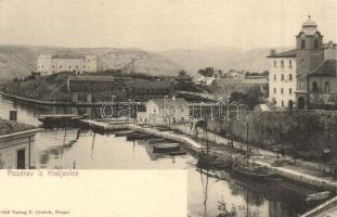 Kraljevica, Portoré; boat port, Verlag von F. Cretich