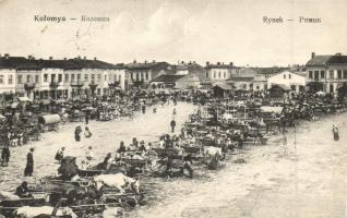 Kolomyia, Kolomya; Rynek. Wydawn. G. Gottlieba / market square