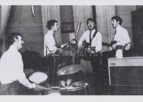 1965 Beatles együttes, Fekete György (1904-1990) budapesti fényképész hagyatékában fellelt 3 db repr...