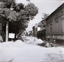 1965 Kecskeméti városképek, épületfotók, életképek, üzemek, Medgyesi László kecskeméti fotóművész 13...