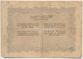 1848. 100Ft "Kossuth bankó" T:III- ly., szakadás 
Adamo G114