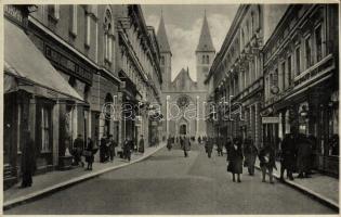 Sarajevo, Strosmajerova ulica / Strassmayer Gasse / street view, shop of E. Milanovic