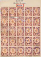 Gary Ryan magyar városi okmánybélyeg gyűjteménye, kb 2.000 különféle városi okmánybélyeg 7 albumban,...