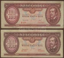 1949. 100Ft (3x) T:II/III,III