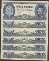 1980. 20Ft (6x) T:II+,II