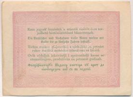 1848. 5Ft "Kossuth bankó" vörösesbarna T:III szép papír