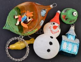 5 db Régi karácsonyfadísz