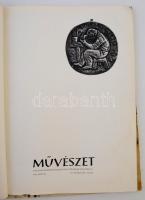 1963 a Művészet folyóirat 1-12. lapszáma, teljes évfolyam
