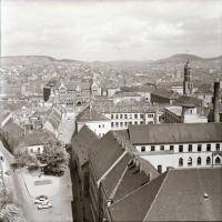 1967 Budapesti épületfotók, városképek, 13 db szabadon felhasználható vintage negatív, 6x6 és 6x7 cm