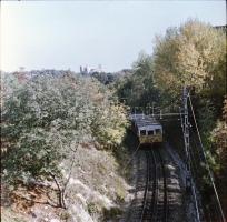 1962 Budai hegyek, fogaskerekű kint a pályán, 20 db szabadon felhasználható vintage negatív, 6x6 cm