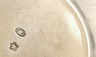 Ezüst (Ag.) "Kithytől" feliratú tálka, jelzett,  d:7 cm, nettó:36 g