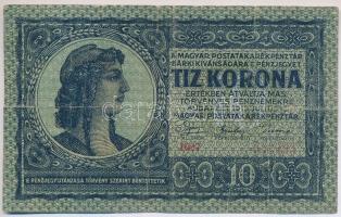 1919. július 15. 10K "frigiai sapka" T:III-
Adamo K12