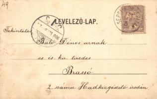 Sepsikőröspatak, Kőröspatak, Valea Crisului; Kálnoky kastély hintóval, Gróf Kálnoky Félix, Ludmilla ...