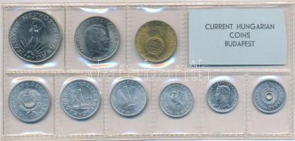 1972. 2f-10Ft (10xklf) érmés forgalmi sor fóliatokban T:1 Adamo FO5