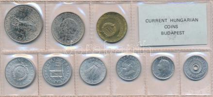 1976. 2f-10Ft (9xklf) érmés forgalmi sor fóliatokban T:1
Adamo FO9