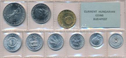 1978. 2f-10Ft (9xklf) érmés forgalmi sor fóliatokban T:1
Adamo FO11