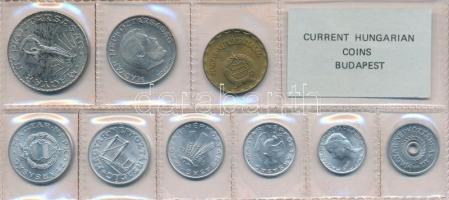 1980. 2f-10Ft (9xklf) érmés forgalmi sor fóliatokban T:1
Adamo FO13