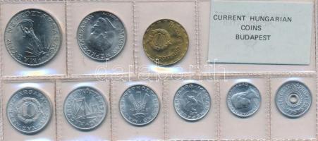 1981. 2f-10Ft (9xklf) érmés forgalmi sor fóliatokban T:1
Adamo FO14
