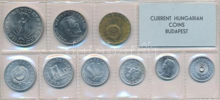 1971. 2f-10Ft (9xklf) érmés forgalmi sor fóliatokban T:1
Adamo FO4