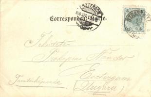 Stráznice, Strassnitz; street view. Jul. Motal Luhatschowitz