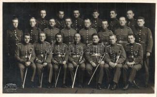 1927 Praha, Prag; Cehoslovakia Gendarmaro. III. Kurso de Esperanto; Friedrich Karolo, Vávrovszky Josef / Esperanto course of Czechoslovakian gendarmerie, photo
