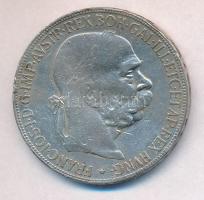 Ausztria 1907. 5K Ag Ferenc József T:2-,3 ph. Austria 1907. 5 Corona Ag Franz Joseph C:2-,3 edge error Krause KM#2807