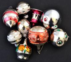 9 db Régi karácsonyfadísz